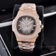 Clone Patek Philippe Nautilus Chronograph Watches Rose Gold and Diamond - Fashion Style (6)_th.jpg